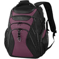 Laptop Backpack 17.3 Inch Computer Backpack for Men (Black/Burgundy / 17.3 inch)