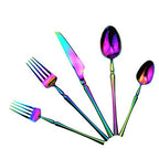 Rainbow Silverware Set (Service for 1 / Rainbow)