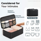 Packing Cubes for Travel (03 Black)