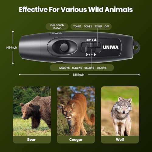 Electronic Air Bear Horn (Black)
