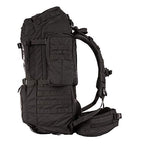 Tactical Rush 100 Large Duty Deployment Backpack 60L Molle Bag (Black / Small-Medium)