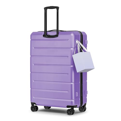 Luggage Sets 3 Piece Hardshell 20" (Lt Purple / 3-Piece Set (20/24/28))
