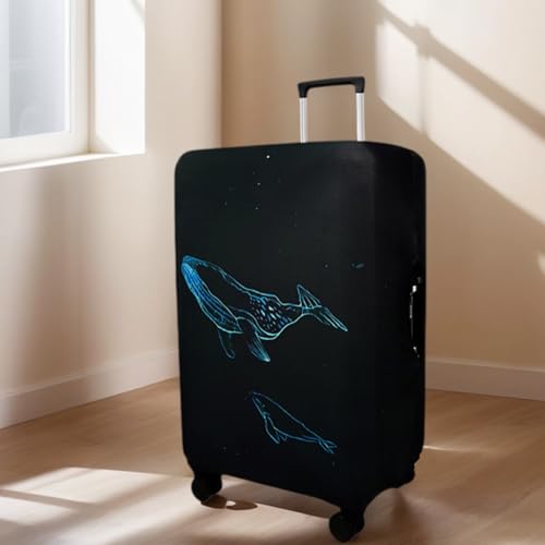 Travel Luggage Cover Suitcase Cover Protector Skins 18 (dolphin / XL (for 29--32 inch luggage))