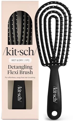 Flexi Flow Detangler Brush (Black / 1 pc)