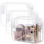 TSA Approved Toiletry Bag (Active White / Medium Set)
