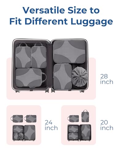 Compression Packing Cubes (Grey)