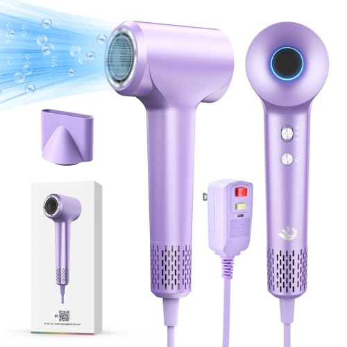 110000 RPM Brushless High Speed Plasma Hair Dryer for Home Travel