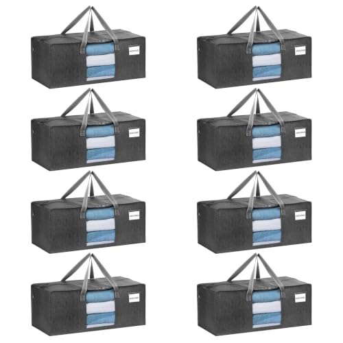 Heavy Duty Moving Bags (Dark Gray / 8 Pack)