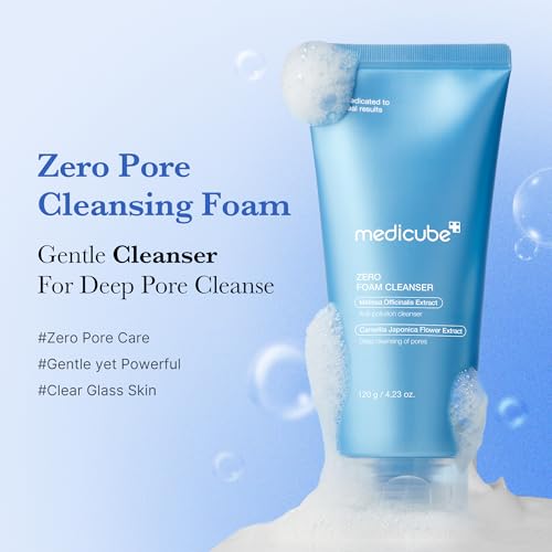 Facial Cleanser Zero Foam Cleanser for Pore & Excess Oil Care (4.23 Fl Oz (Pack of 1))