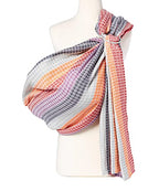 Ring Sling Carrier for Baby (Rainbow Honeycomb)