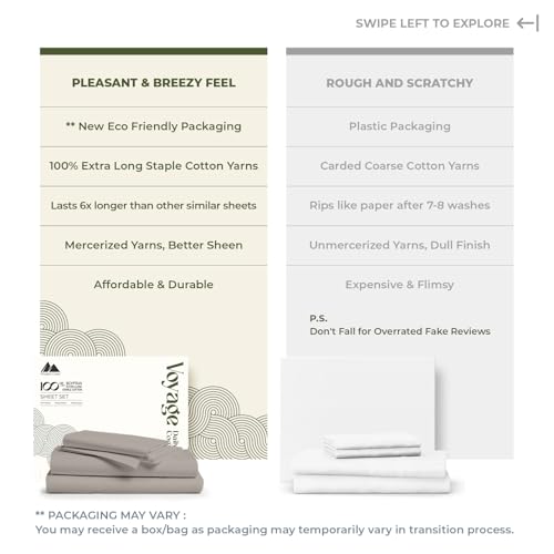 100% Egyptian Cotton Sheets California King Size (California King / 11 - Taupe)
