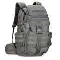 50L Military Tactical Backpack Hiking Waterproof Backpack Large Military Pack 3 Day Assault Pack Molle Bag Rucksack (Grey)