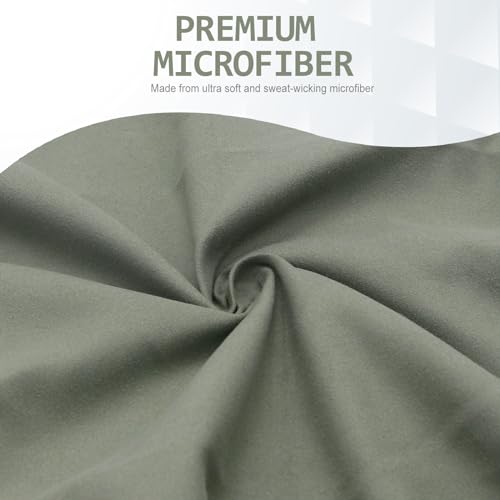 Quick Dry Camping Towel (Army Green)