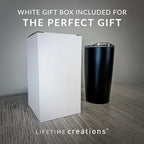 Personalized Football Coach Tumbler (Football / White)