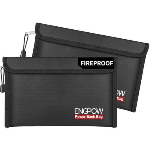 Fireproof Organizer Travel Safe Bag (10.6'' x 6.7'')