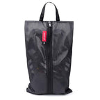 Shoe Bag for Travel (Black / Non-Foldable-Plus)