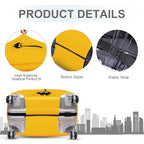 Cute Black Cat Luggage Cover (#40 / L(fits 28-30Inch suitcase))