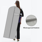 Dress Bags for Gowns Long (Grey / 65''- 2 Pack)