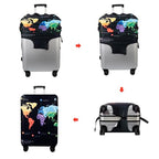 Travel Luggage Cover Suitcase Cover Protector Skins 18 (map / XL (for 29--32 inch luggage))