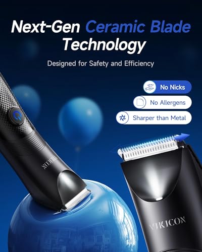 Manscape Trimmer for Men (Black)