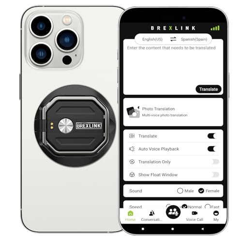 3-in-1 AI Translator Recorder, Language Translator Device, NO FEE for Translate & Transcribe with APP, 140+ Language Translator, Online/Offline/Video/Photo Translation for Meeting Lecture Travel (Version 1)