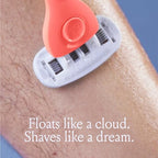 Razors for Women (Coral / 1 Count (Pack of 1))