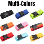 2PC Custom Embroidery Luggage Strap with Your Text (2PC)