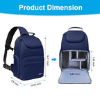 Camera Sling Bag (Navy Blue)