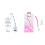 Billie Women's Razor Kit with 5 Blades + Dermaplane Starter Kit with 3 Refill by TheAward-WinningRazor