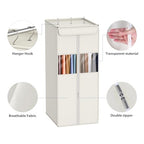 Garment Storage Bags for Hanging Clothes Suit Garment Bag 40in Beige (Beige / 40"-1 Pack)