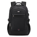 17 Inch Laptop Backpack for Travel Water Resistant College Backpack for Men Women Laptop Bag with USB Charging Port (Black-c / 17 Inch)