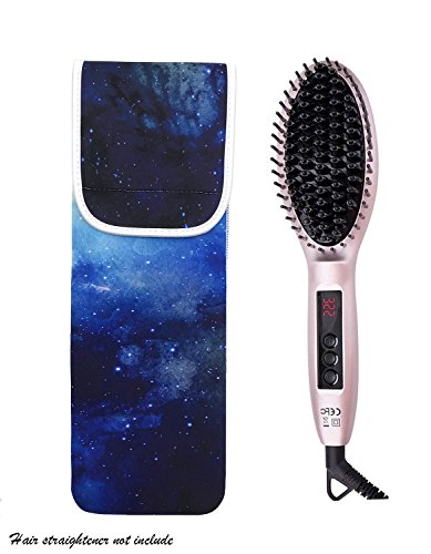 Hair Straighteners Case with Fastener (Blue Sky)