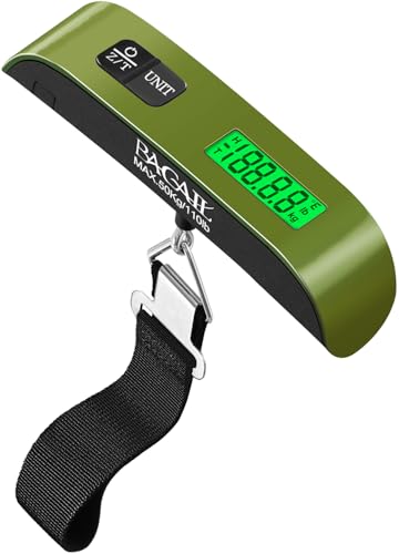 Digital Luggage Scale (Olive Green)