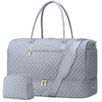 Travel Bag Weekender Bags for Women (7-Grey / 40L-Large)