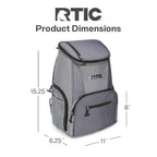 Lightweight Backpack Cooler Bag (Smoke)