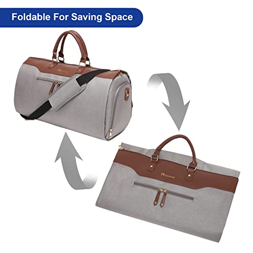 Garment Duffle Bags for Travel (Caramel)