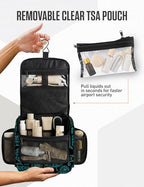 Hanging Travel Toiletry Bag (Surfing Vibes)