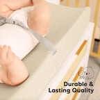 2 Pack Organic Changing Pad Covers for Girl (Cameo)