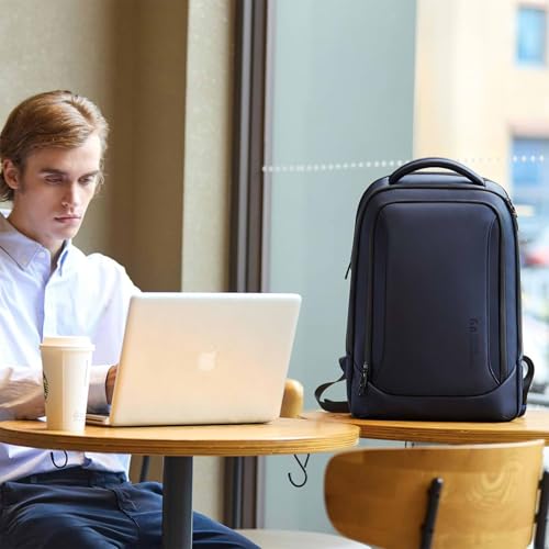 Laptop Backpack for Men for 17.3 Inch Computer Bag with USB A&C Charger (Blue / 17.3 inch)