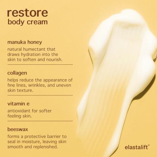 Collagen Cream + Manuka Honey Cream Body Lotion & Face Moisturizer Skin Care Bundle For Women & Men (15 Fl Oz (Pack of 2) / Collagen + Manuka Honey Cream Set)