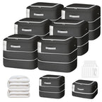 Comforter Storage Bag (Black / 110L (2-Layer Compression))