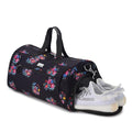 Gym Bag for Women (Flower / Medium - 20 x 10 x 10″)