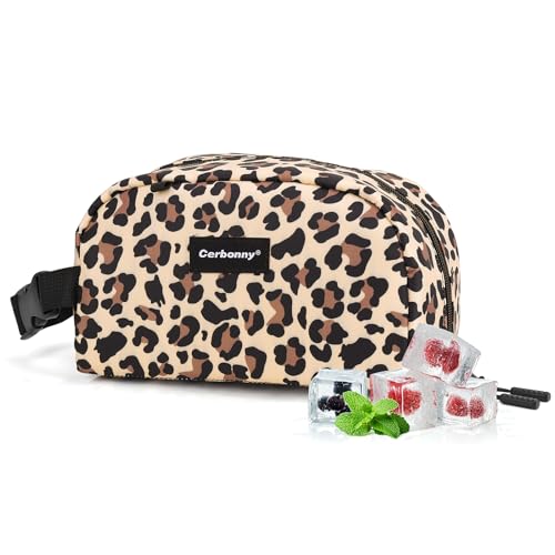 Small Cooler Bag (Brown Leopard)