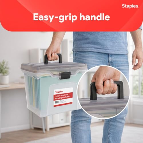 File Box Portable Tote (Clear)