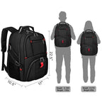 Large Laptop Backpack for Men (18.4 Inch / Black)