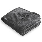 Fleece Blanket Luxury Microplush (King / 30 - Chevron Grey)