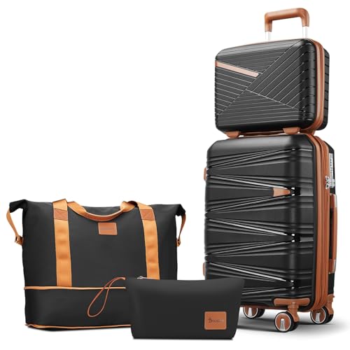 Expandable Carry (Black / Carry On Set (14in/20in/DB/TB))