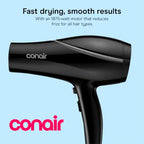 Hair Dryer with Concentrator Attachment (1 Count (Pack of 1))