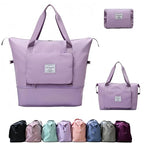 Large Capacity Foldable Travel Bag (Purple)