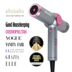 Ionic Hair Dryer with Diffuser (Grey & Purple)